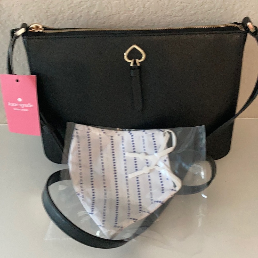 Kate Spade Adel MD Top Zip Crossbody + Free Mask